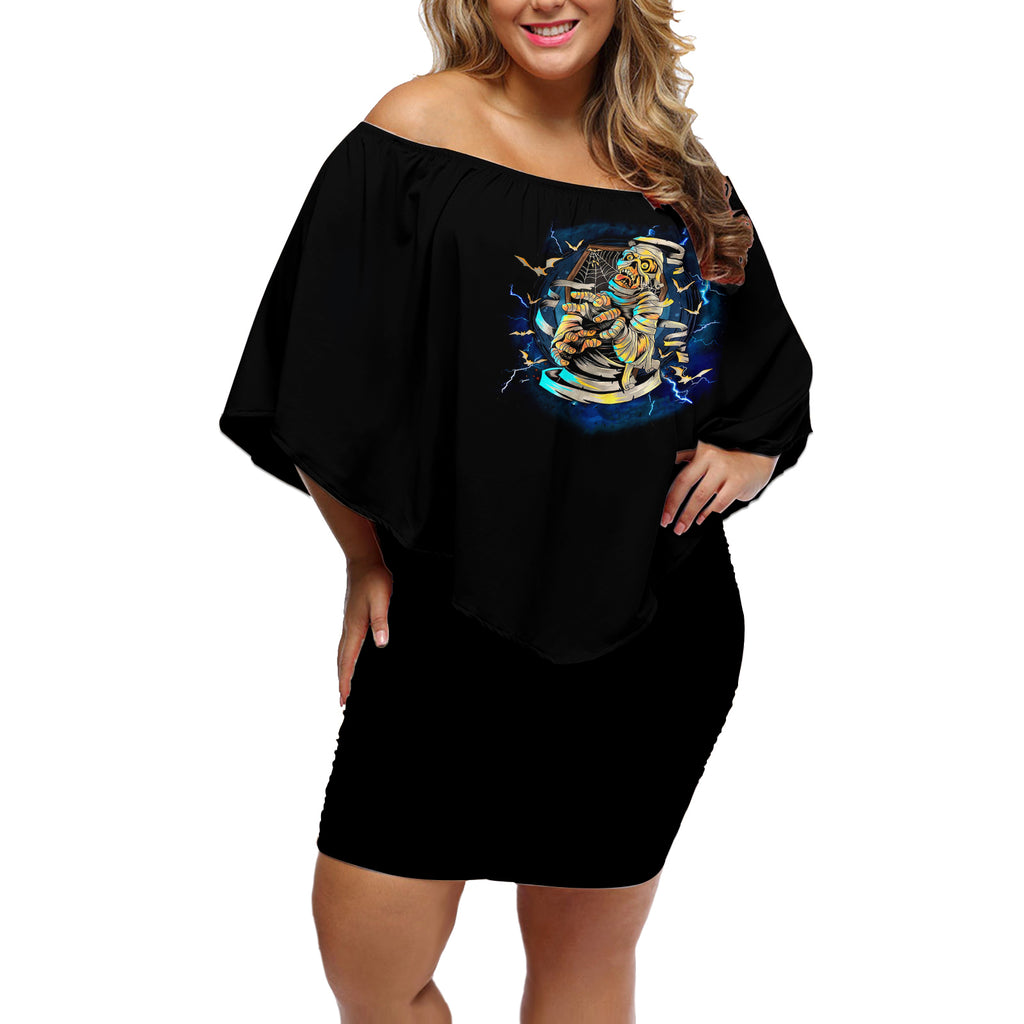 mummy-skull-off-shoulder-short-dress-im-going-to-hell-to-pick-you-up