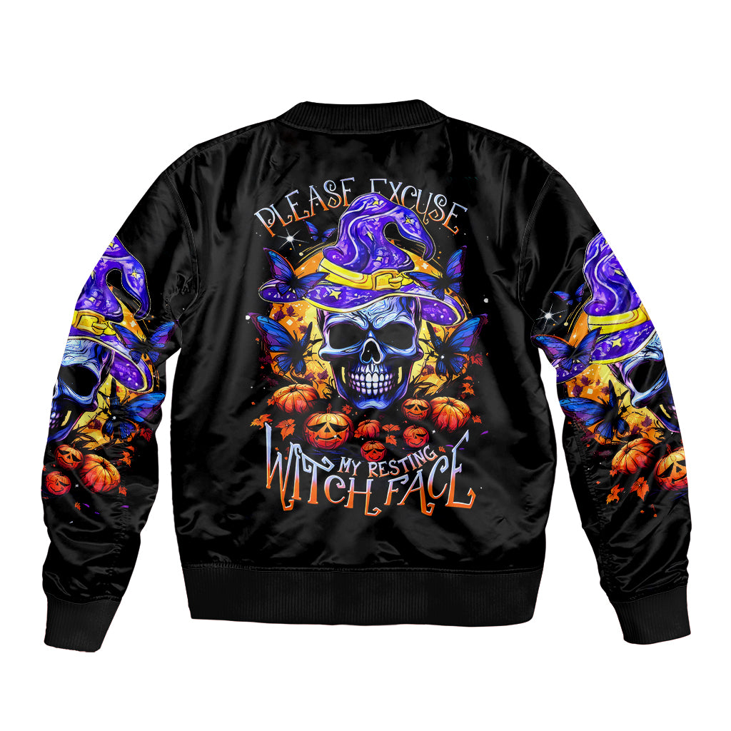 halloween-skull-sleeve-zip-bomber-jacket-please-excuse-my-resting-witch-face