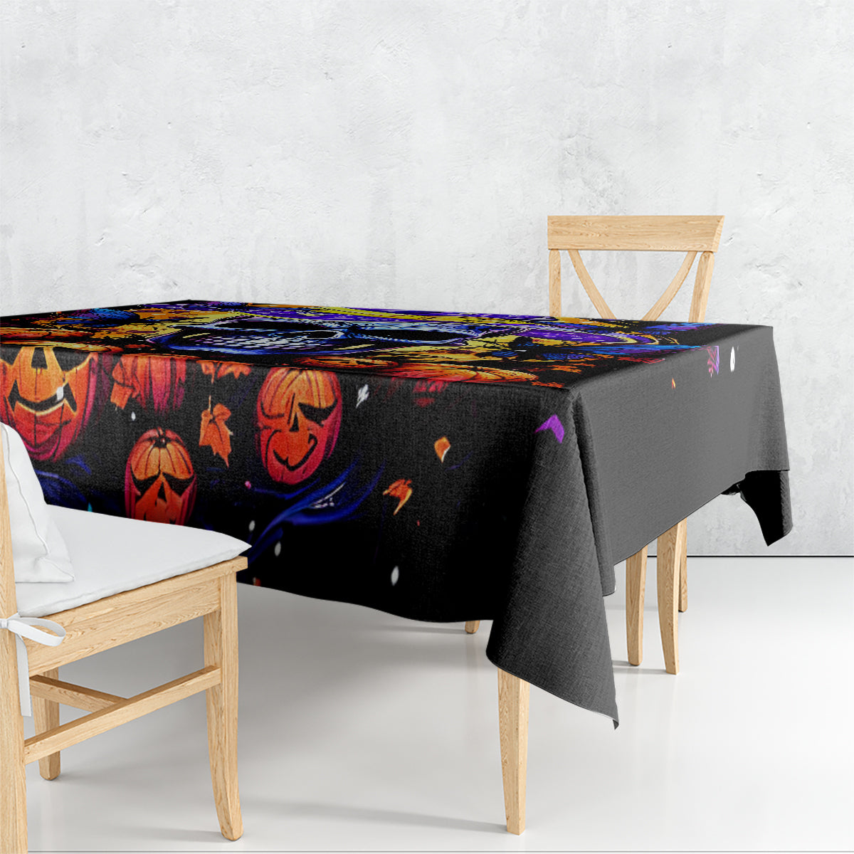 Halloween Skull Tablecloth Please Excuse My Resting Witch Face