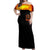 Witch Skull Off Shoulder Maxi Dress Witches With Hitches