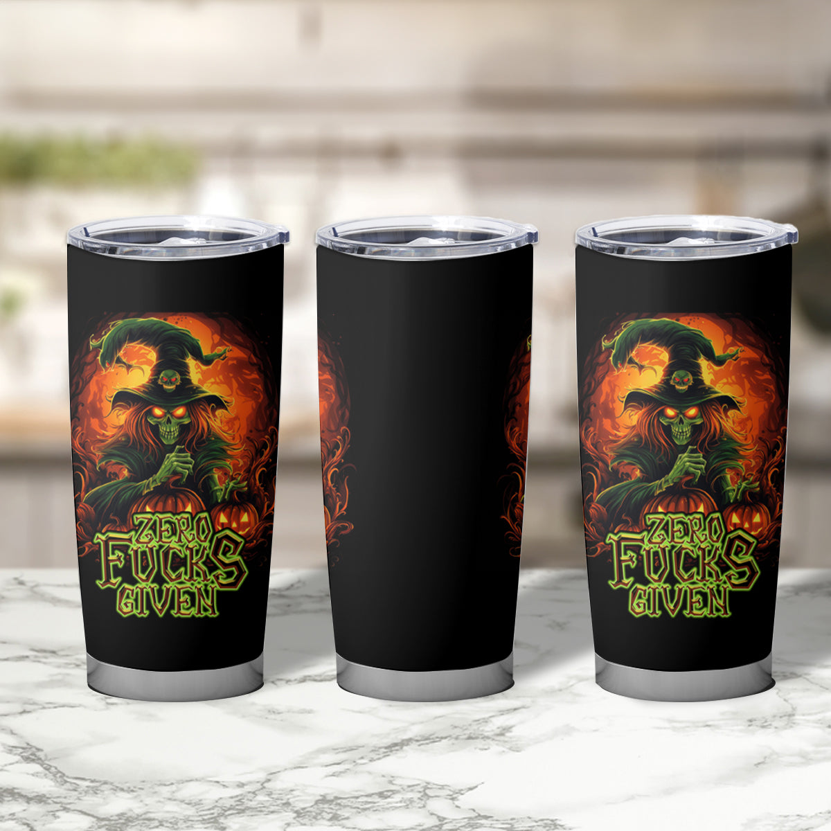 Witch Skull Tumbler Cup Witches With Hitches
