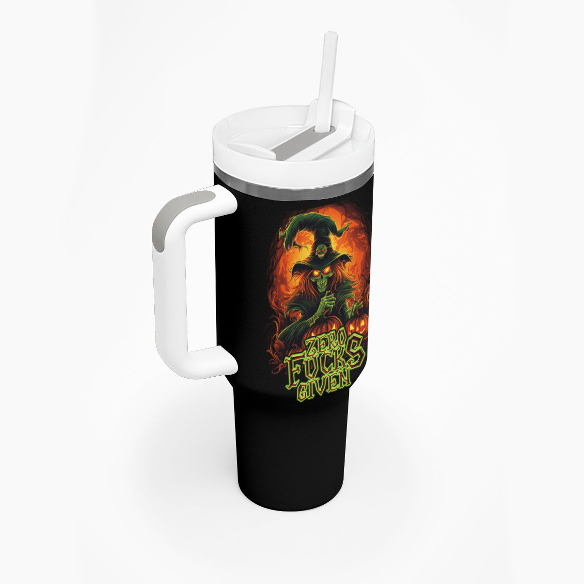 Witch Skull Tumbler With Handle Witches With Hitches