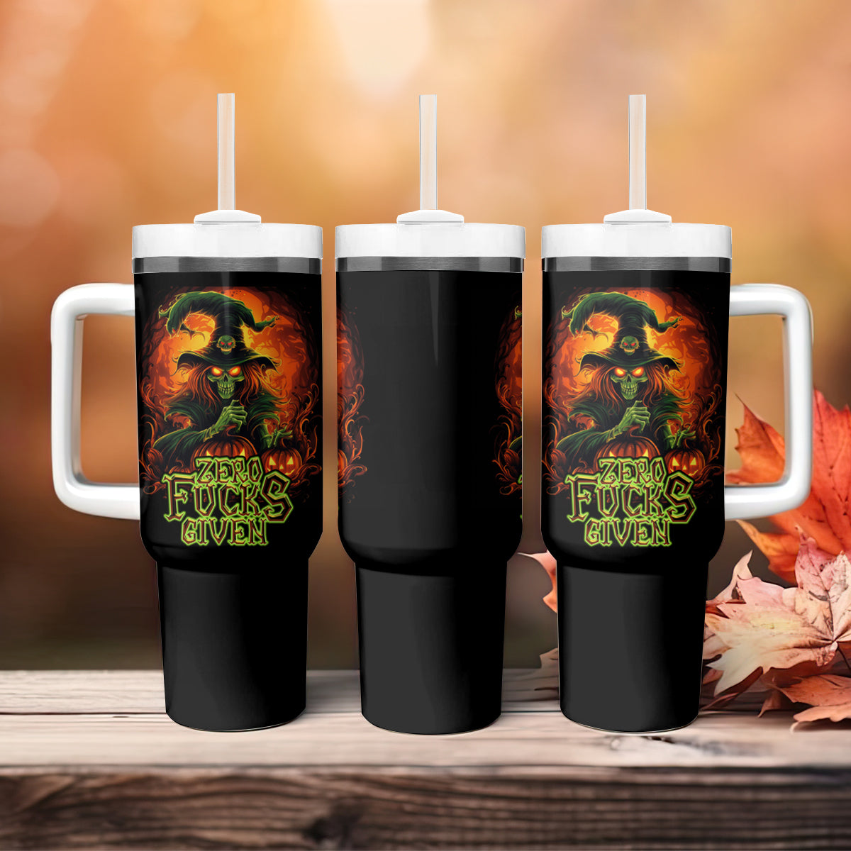 Witch Skull Tumbler With Handle Witches With Hitches