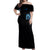 Flame Jeep Off Shoulder Maxi Dress I'm The Black Jeep Of The Family