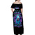 Fairy Skull Off Shoulder Maxi Dress Once Upon A Time I Was Sweet And Innocent And Then Shit Happens