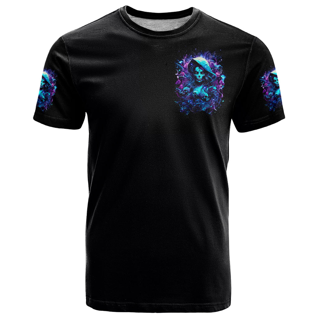 Witch Skull T Shirt I Was Born With My Heart On My Sleeve A Fire In My Soul And Amout Can't Control