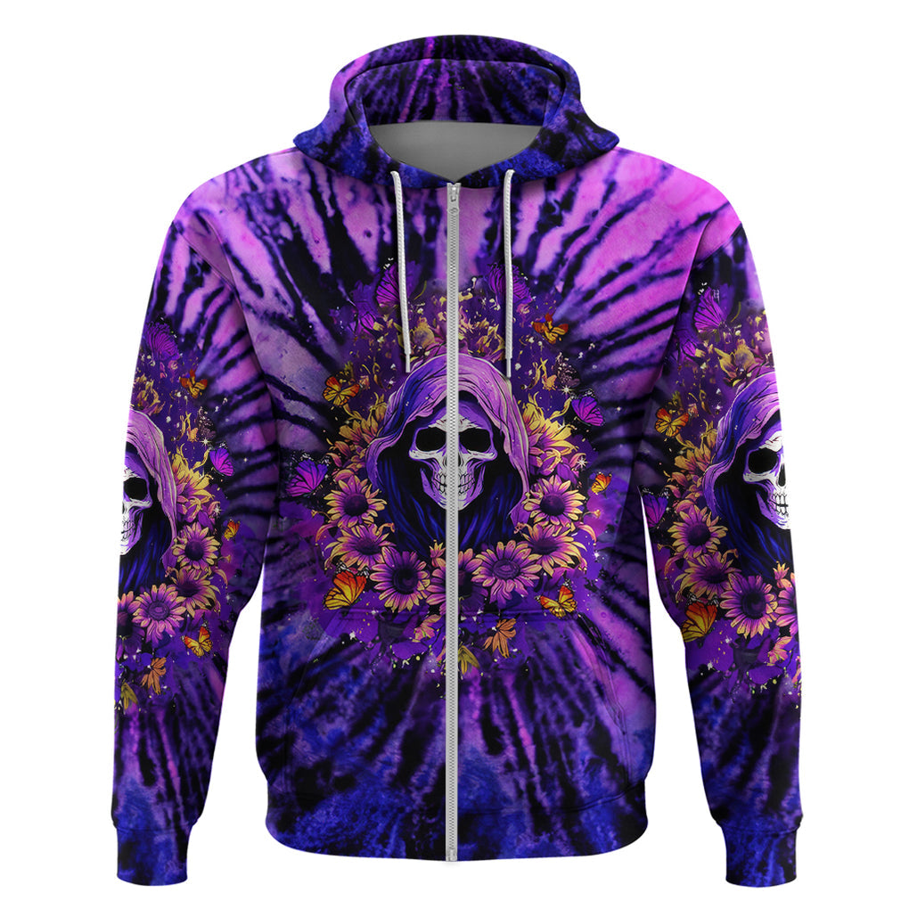 Sunflower Skull Hoodie The Good Girl In Me Got Tired Of The Bullshit