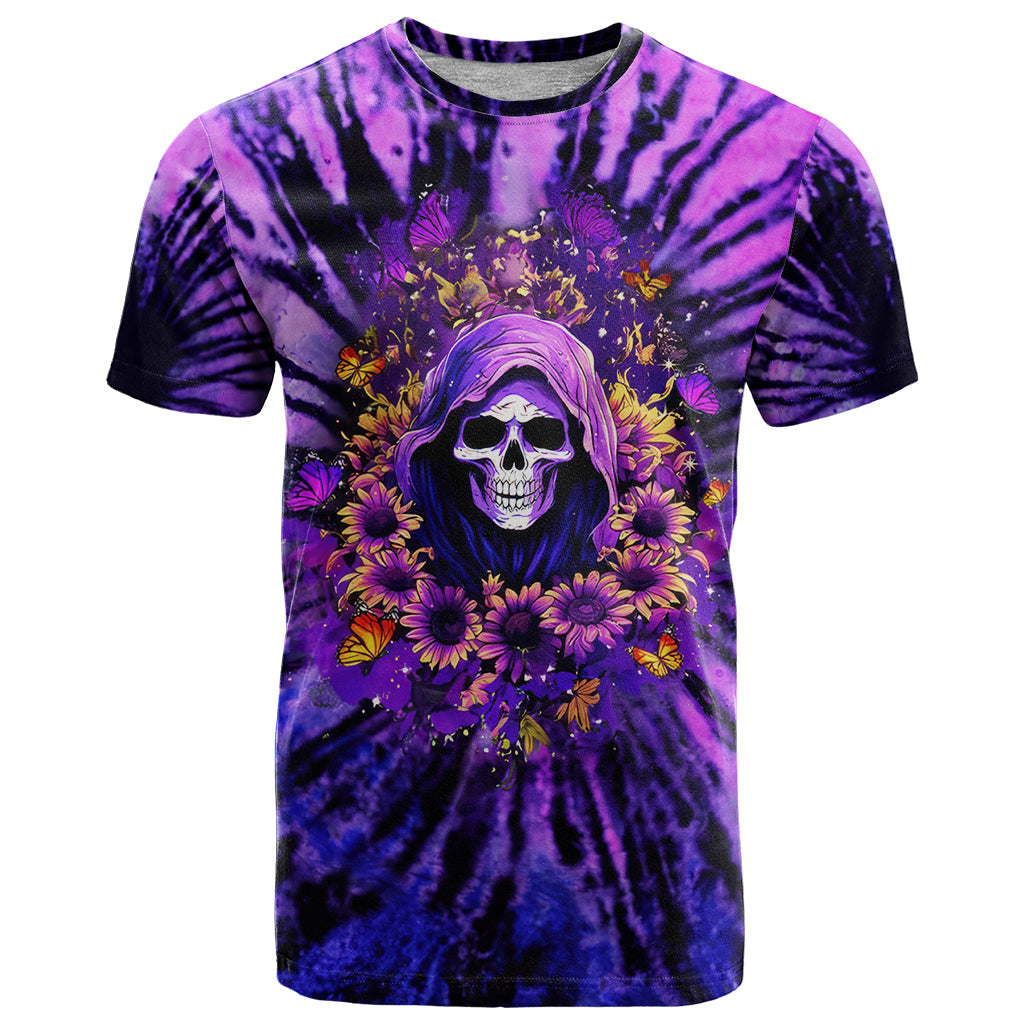 Sunflower Skull T Shirt The Good Girl In Me Got Tired Of The Bullshit
