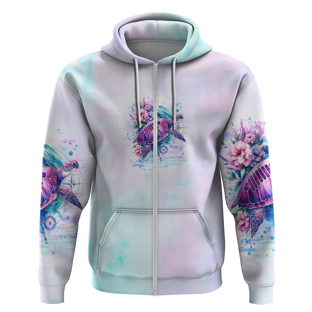 Jeep Life Zip Hoodie Sea Turtle Jeep
