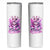 Rose Skull Skinny Tumbler Queen Skull