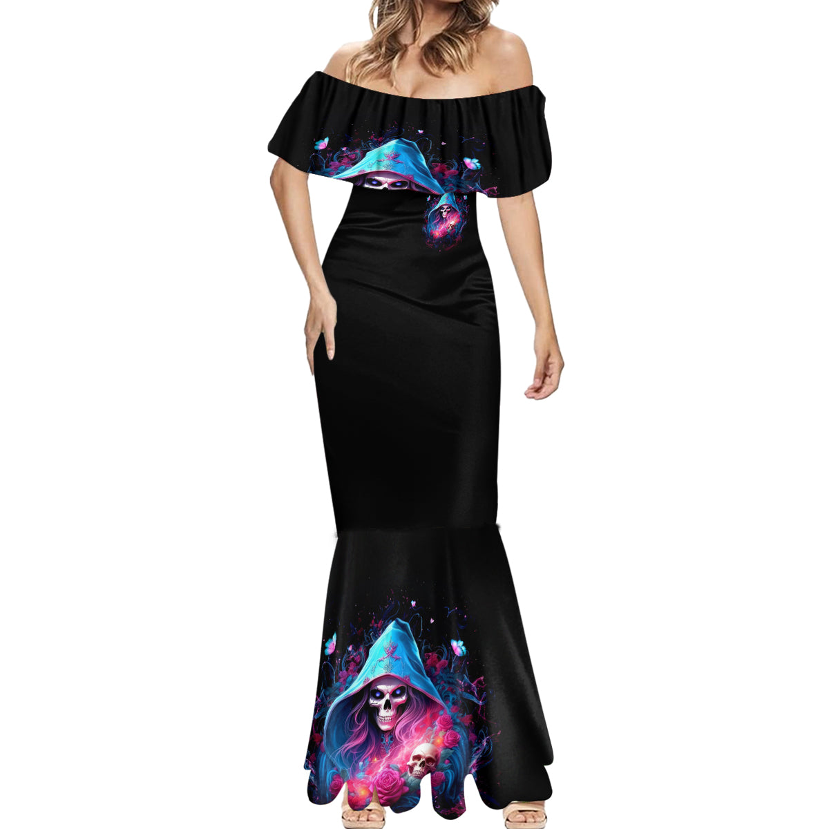 Witch Skull Mermaid Dress Assuming Was Like Most Girls Was Your First Mistake
