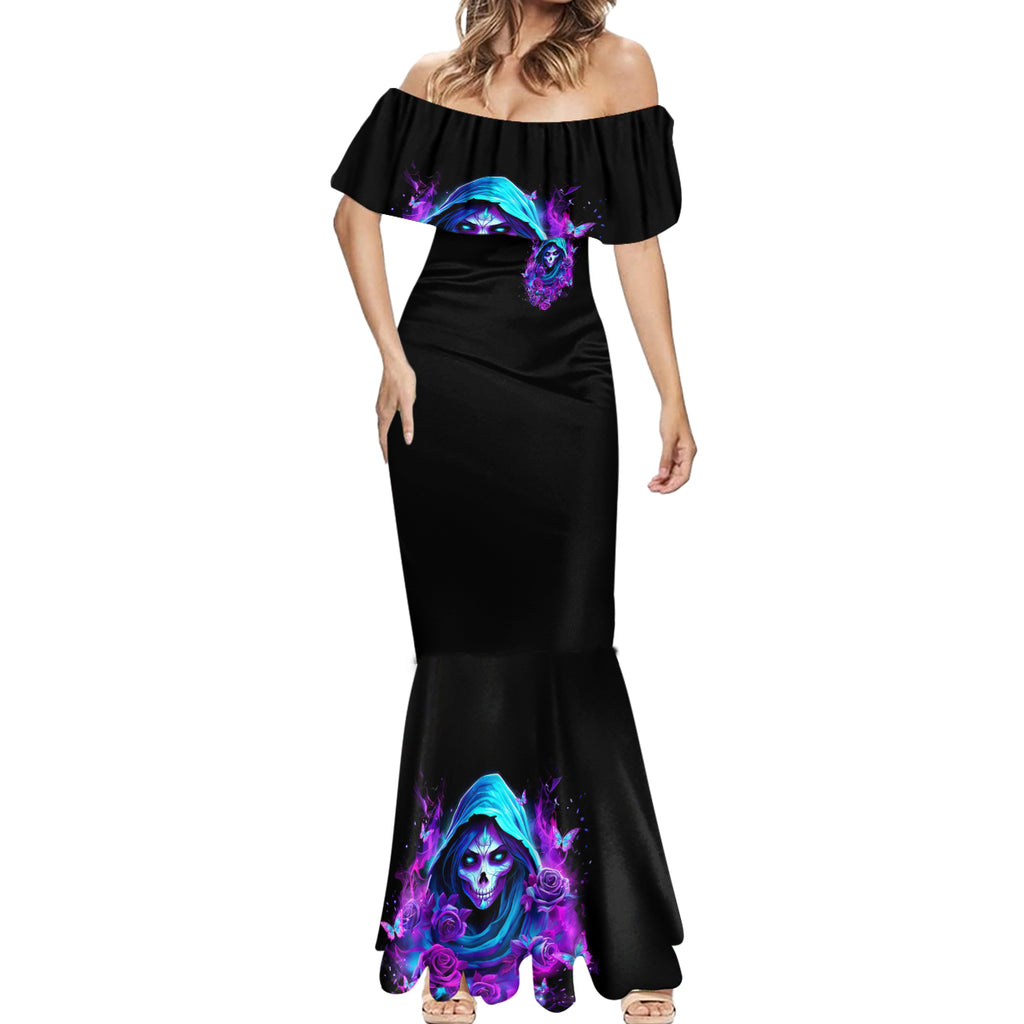 Witch Skull Mermaid Dress I Hold A Beast An Angel And Crazy Lady In Me