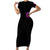 Witch Skull Short Sleeve Bodycon Dress I'm Not Anti-Social I'm Just Not User Friendly