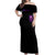 Rose Skull Off Shoulder Maxi Dress DILLIGAG