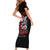 Evil Angel Skull Short Sleeve Bodycon Dress Fuck It All And Let My Demons Out To Play