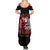 Evil Angel Skull Summer Maxi Dress Fuck It All And Let My Demons Out To Play