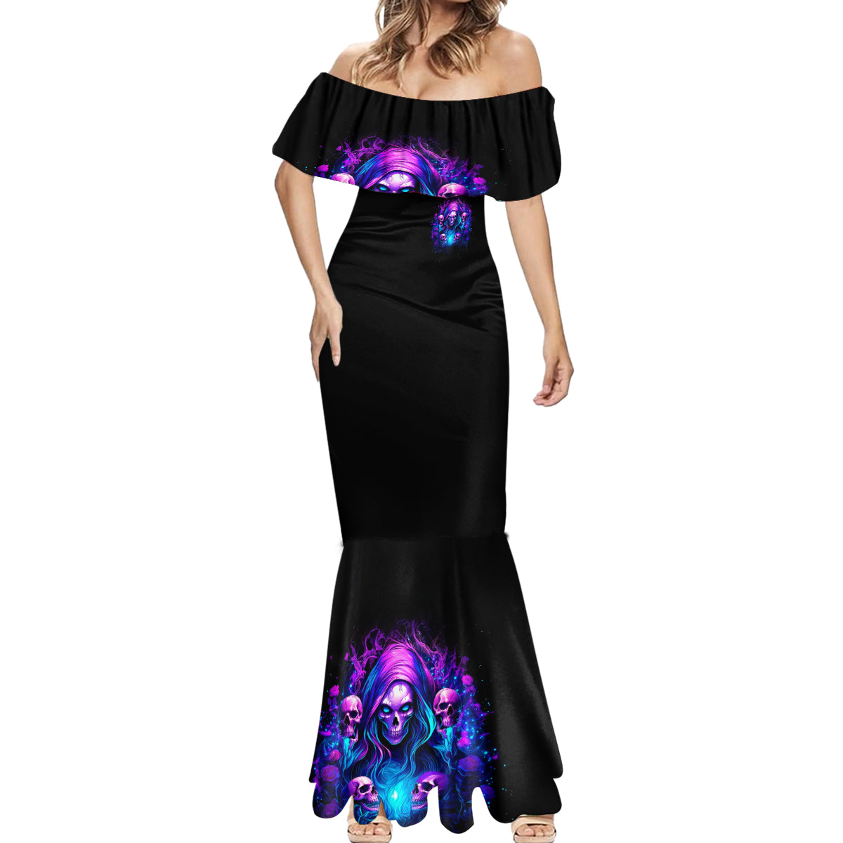 Witch Skull Mermaid Dress Assuming Was Like Most Girls Was Your First Mistake