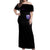 Wings Skll Off Shoulder Maxi Dress I'm A Good Person But Don't Give Me A Reason To Show My Evil