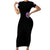 Queen Skull Short Sleeve Bodycon Dress Yes I'm A Bitch But Not Yours