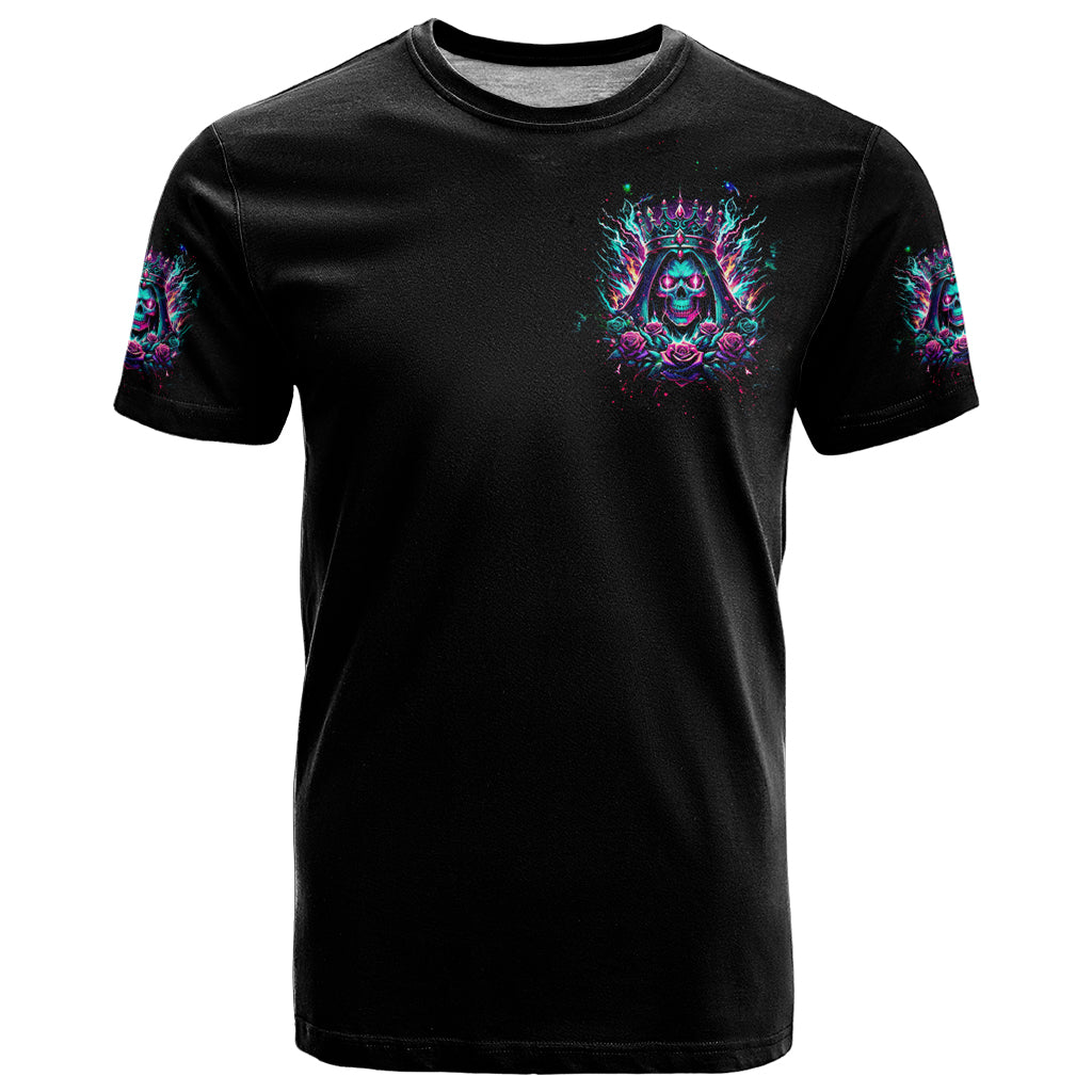 Queen Skull T Shirt Bitch I'm Not A Princess I'm The Fucking Queen