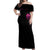 Reaper Skull Off Shoulder Maxi Dress I'm A Good Person But Don't Give Me A Reason To Show My Evil