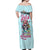 Skull Fairy Off Shoulder Maxi Dress Bitch I'm Not A Princess I'm The Fucking Queen