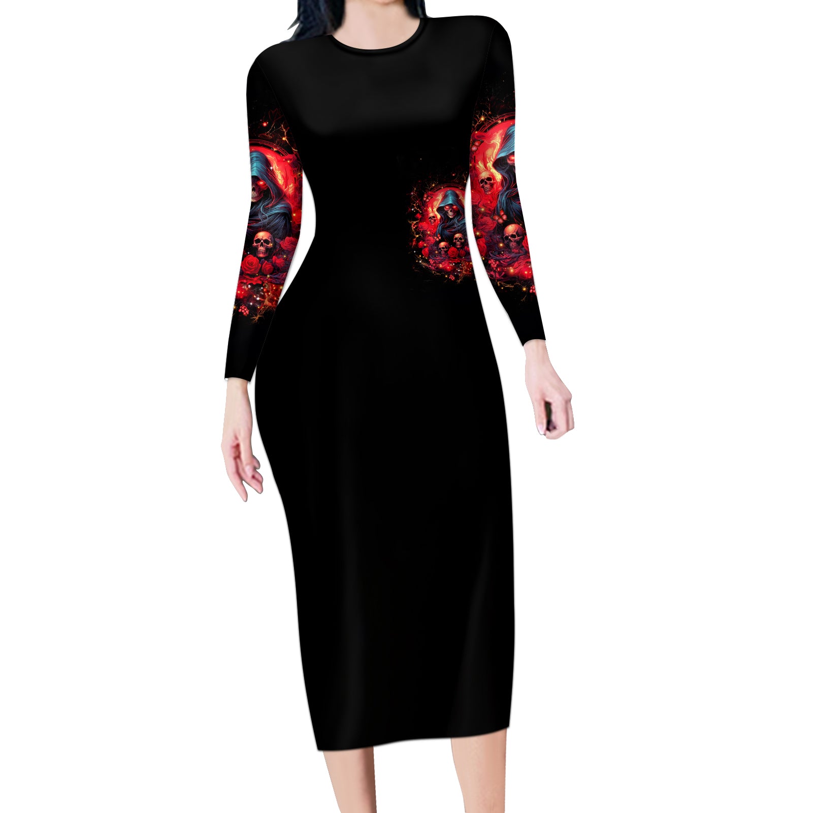 Rose Queen Long Sleeve Bodycon Dress Four Out Of The Five Voices In My Head Think You re An Idiot