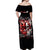 Couple Skull Off Shoulder Maxi Dress From Our First Kiss