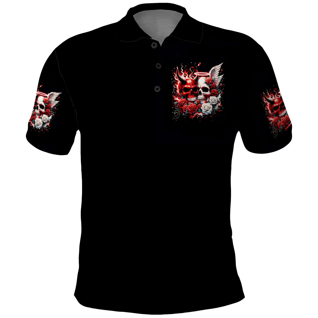 Couple Skull Polo Shirt From Our First Kiss