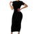 Couple Skull Short Sleeve Bodycon Dress From Our First Kiss