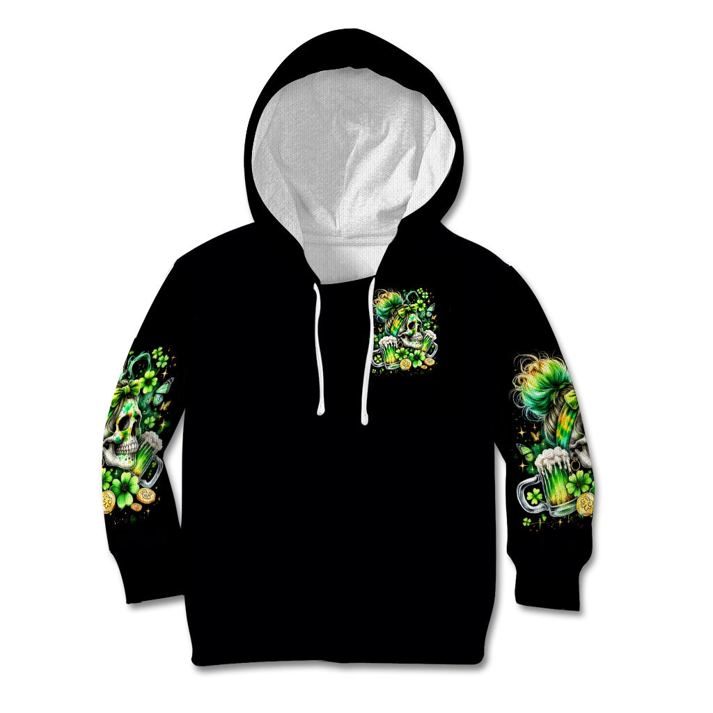 Irish Skull Kid Hoodie Drink Up Bitches