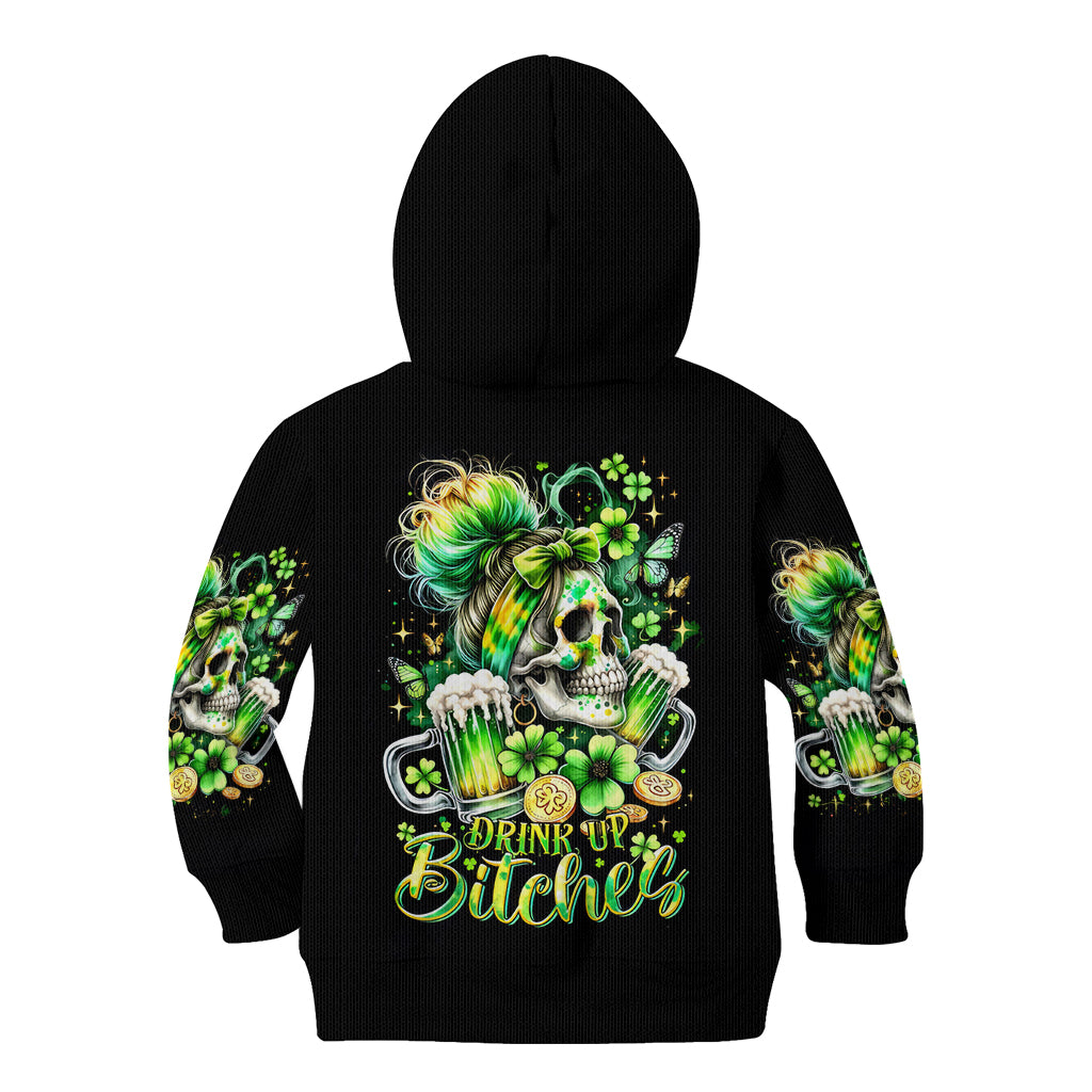 Irish Skull Kid Hoodie Drink Up Bitches