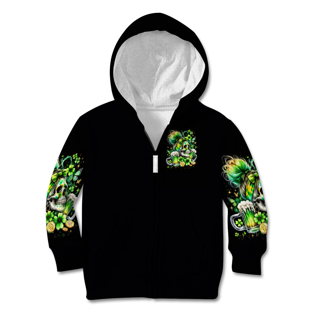 Irish Skull Kid Hoodie Drink Up Bitches