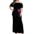 Rose Skull Off Shoulder Maxi Dress Stuck Between IDK IDC And IDGAF