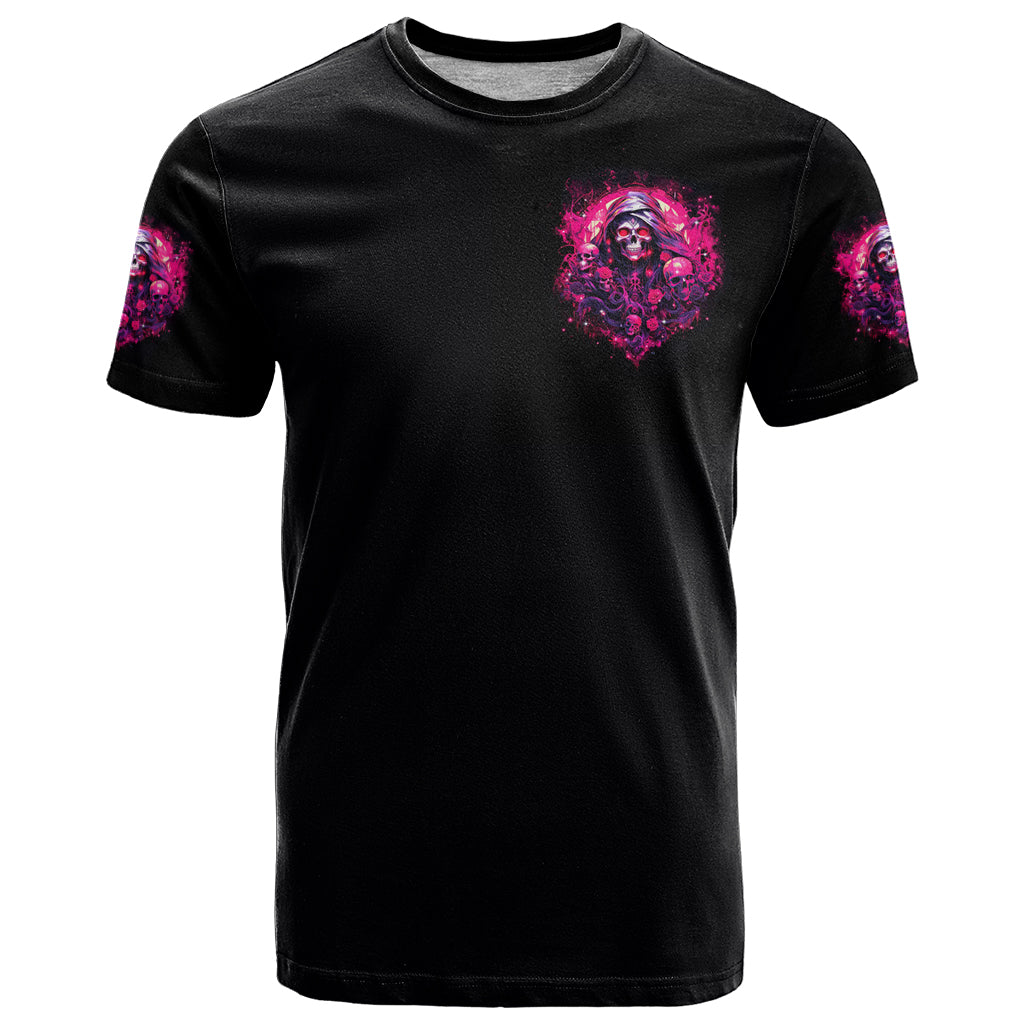 Rose Skull T Shirt Stuck Between IDK IDC And IDGAF