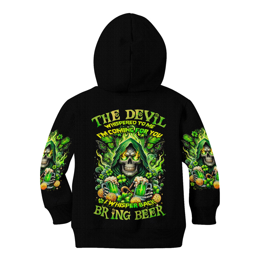 Irish Skull Kid Hoodie The Devil Whispered To Me I'm Coming For You
