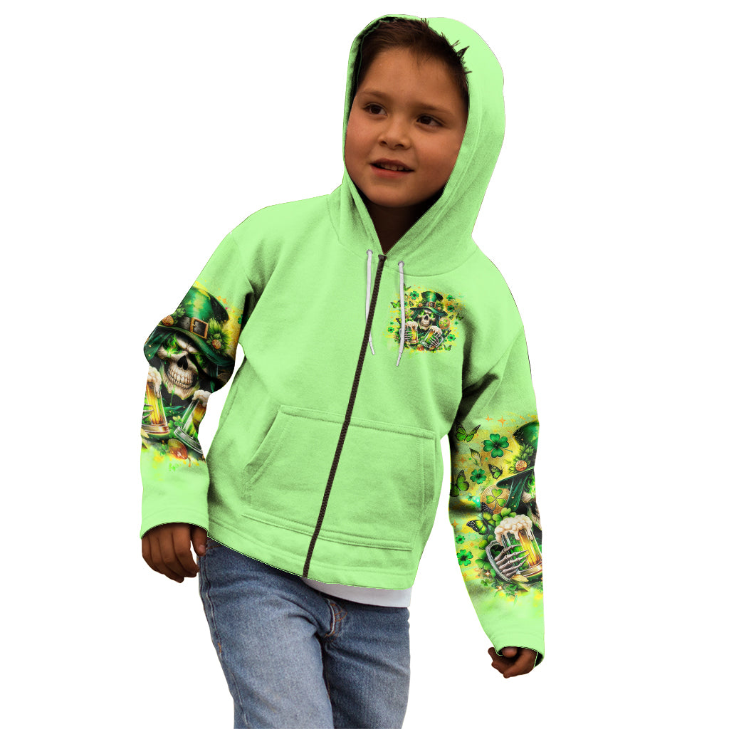Irish Skull Kid Hoodie The Devil Whispered To Me I'm Coming For You