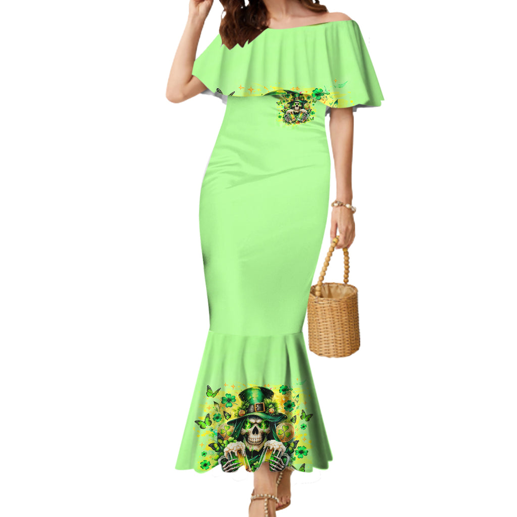 Irish Skull Mermaid Dress The Devil Whispered To Me I'm Coming For You