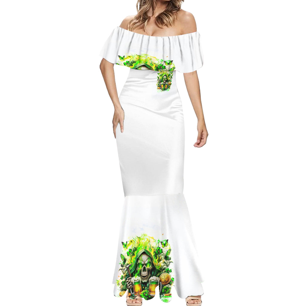 Irish Skull Mermaid Dress I Whisper Back Bring Beer