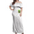 Irish Skull Off Shoulder Maxi Dress I Whisper Back Bring Beer