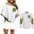 Irish Skull Couples Matching Off Shoulder Short Dress and Long Sleeve Button Shirt To Wash Down Another Beer To Wash Down This Beer