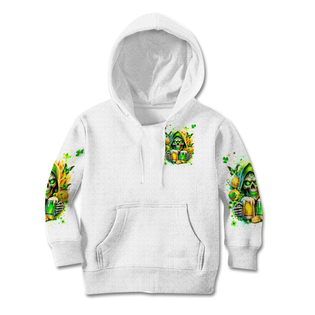 Irish Skull Kid Hoodie To Wash Down Another Beer To Wash Down This Beer