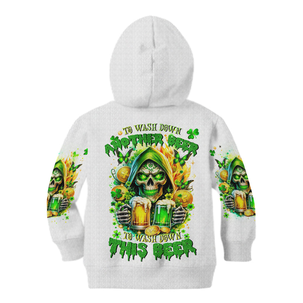 Irish Skull Kid Hoodie To Wash Down Another Beer To Wash Down This Beer