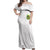 Irish Skull Off Shoulder Maxi Dress To Wash Down Another Beer To Wash Down This Beer
