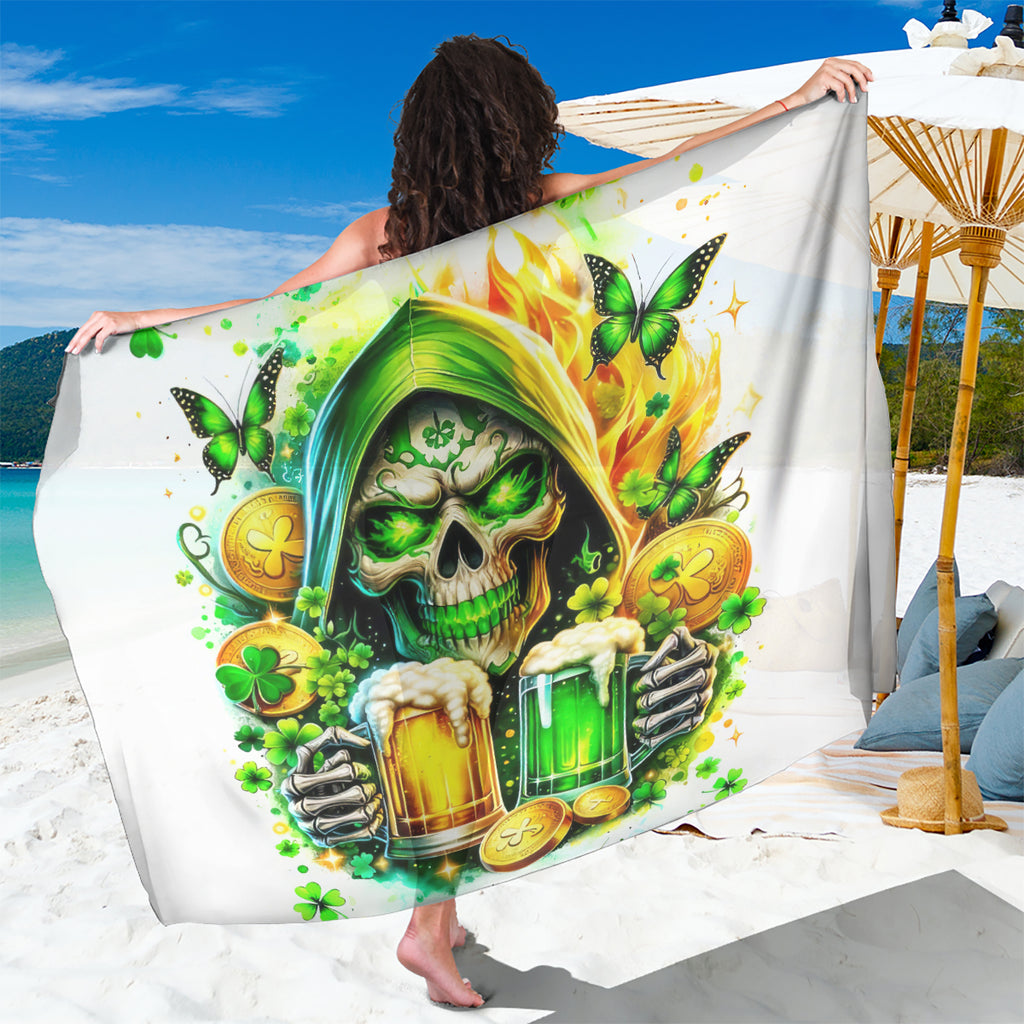 Irish Skull Sarong To Wash Down Another Beer To Wash Down This Beer