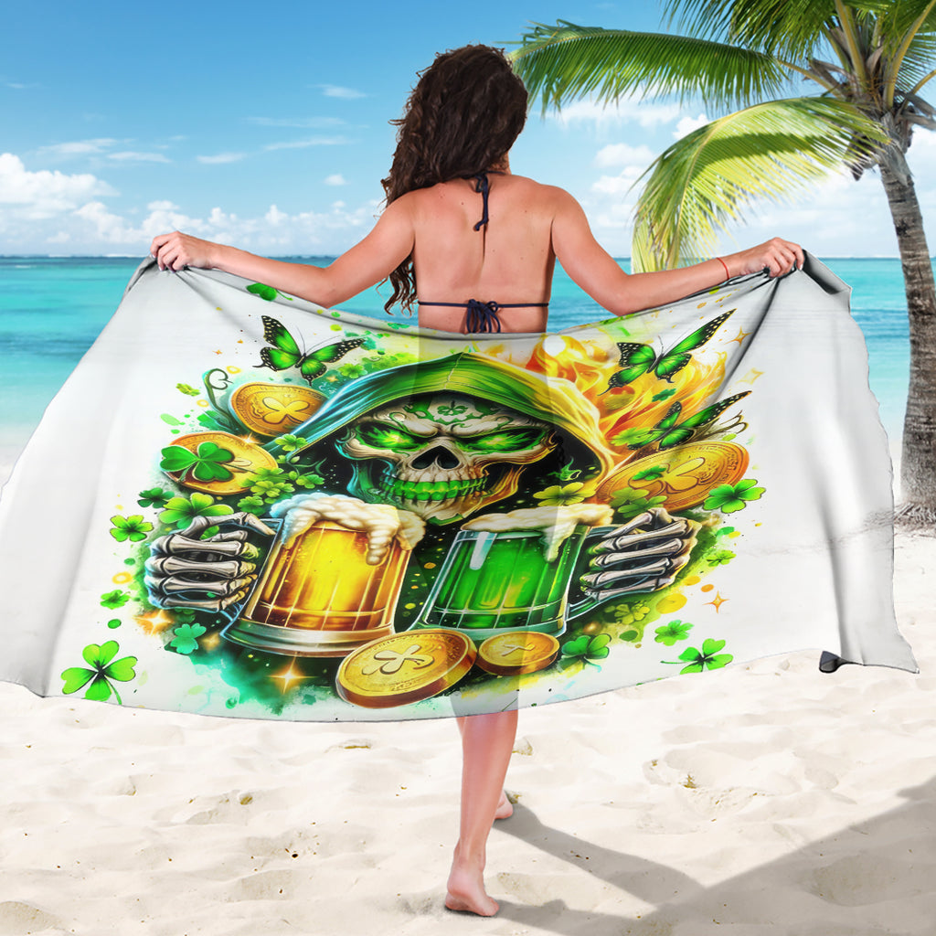 Irish Skull Sarong To Wash Down Another Beer To Wash Down This Beer