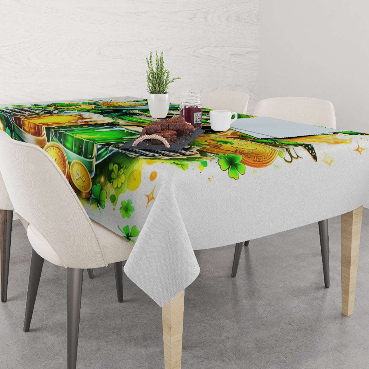 Irish Skull Tablecloth To Wash Down Another Beer To Wash Down This Beer