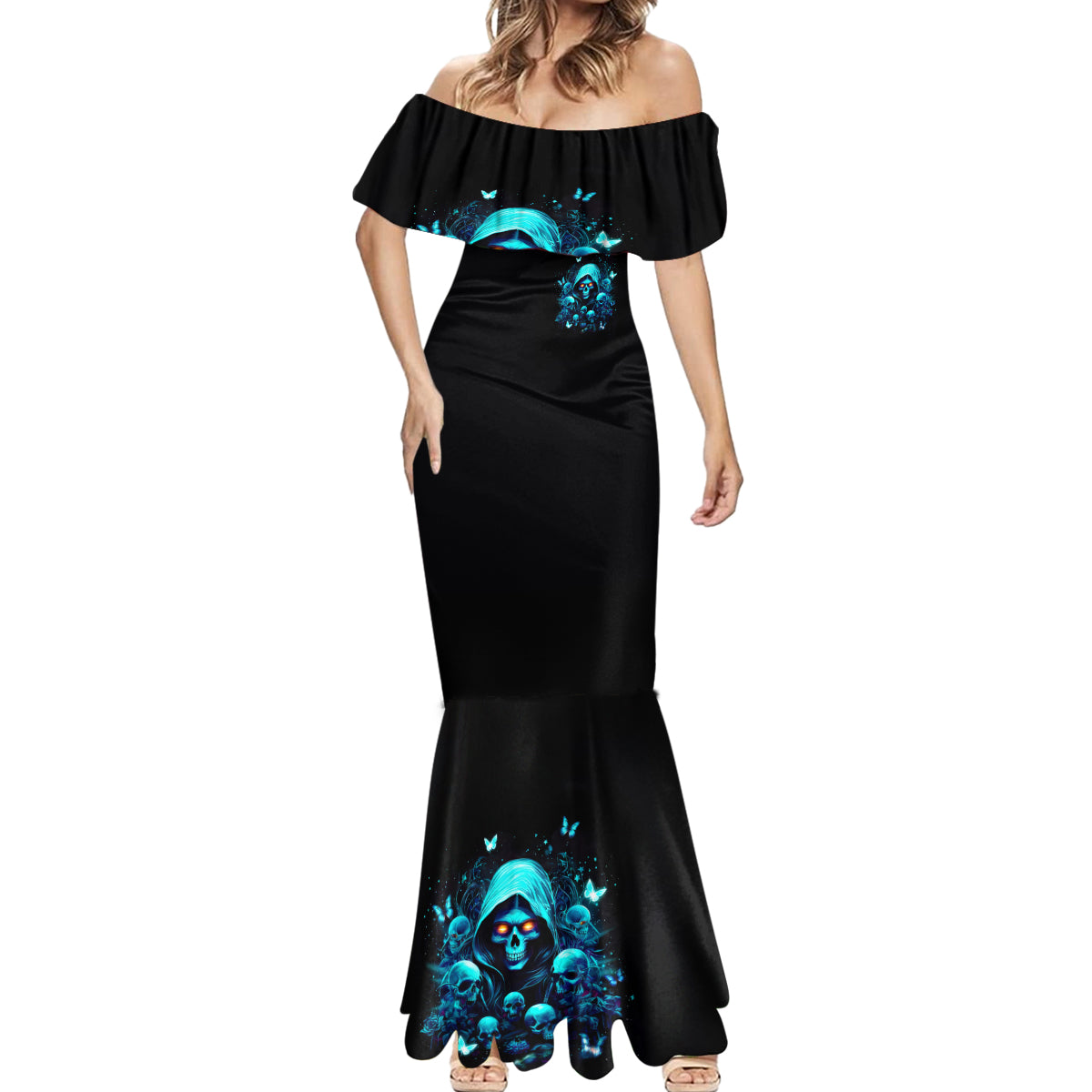 Witch Skull Mermaid Dress The Good Girl In Me Got Tired Of The Bullshit