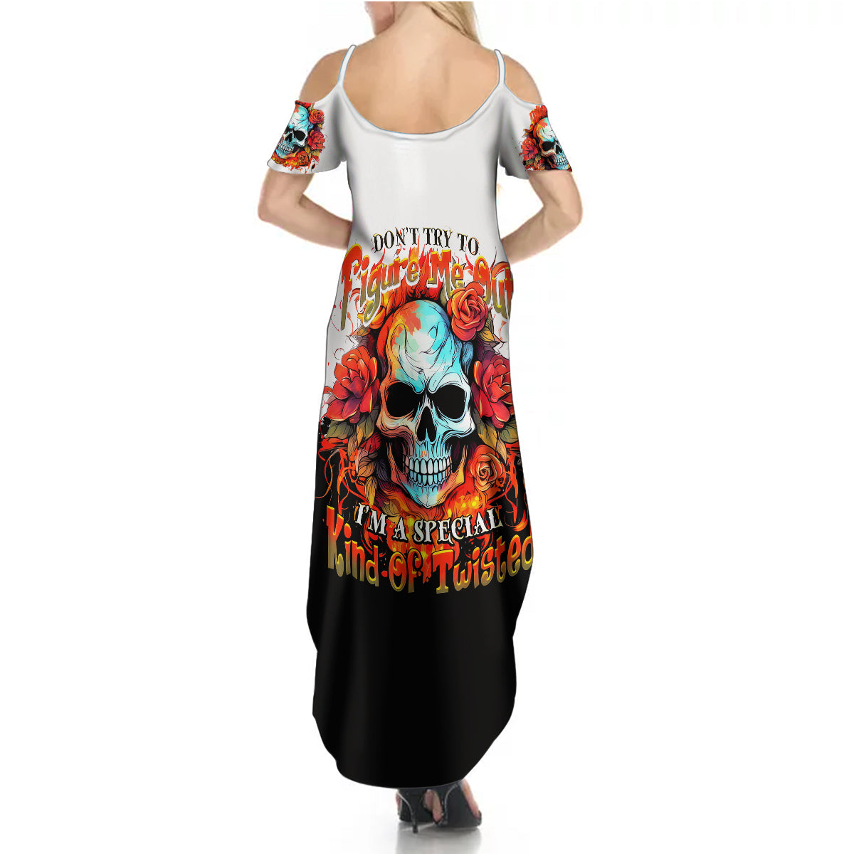 flower-skull-summer-maxi-dress-dont-try-to-figured-me-out-i-special-kind-fire-flower