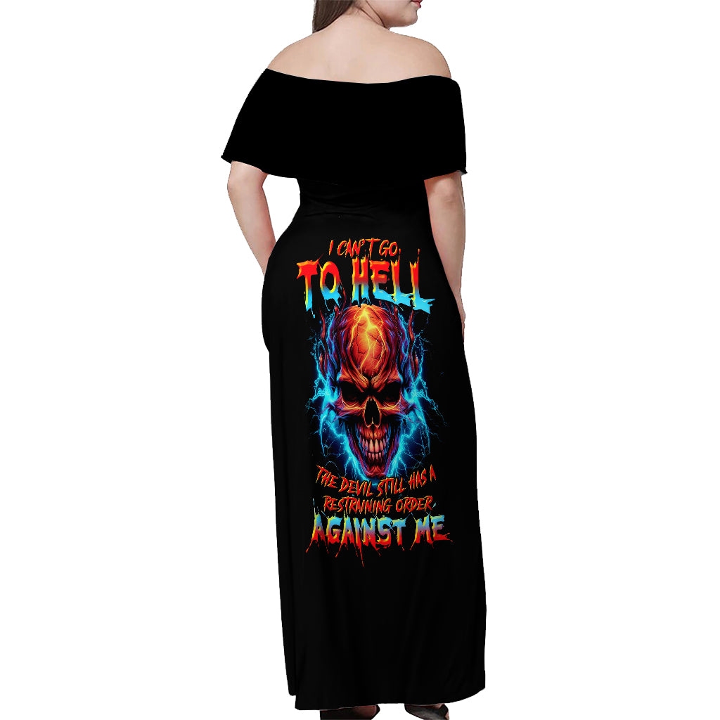 thunder-skull-off-shoulder-maxi-dress-i-cant-go-to-hell-devil-restrainning-order-against-me